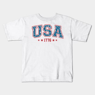 USA 1776 - Fun 4th of July Kids T-Shirt